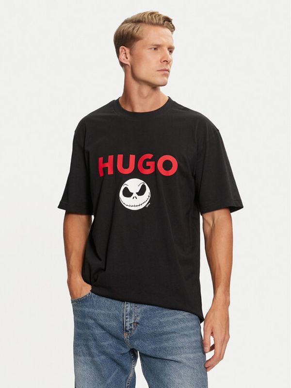 Hugo Hugo Majica DISNEY Dightmare 50537986 Črna Relaxed Fit