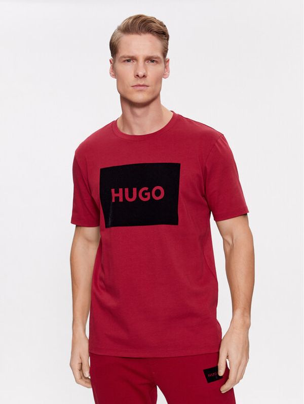 Hugo Hugo Majica Dulive_V 50501004 Rdeča Regular Fit