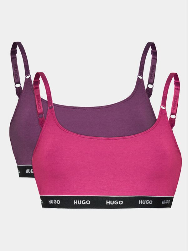 Hugo Hugo Set 2 nedrčkov top Twin Bralette 50480158 Roza