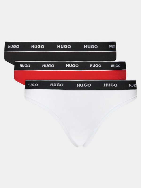 Hugo Hugo Set 3 parov tangic Triplet Thong 50480150 Pisana