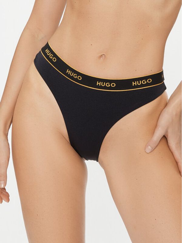 Hugo Hugo Spodnji del bikini Sparkling Classic 50502824 Črna