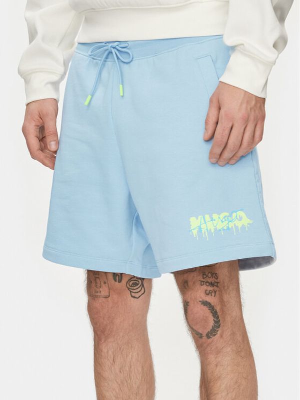 Hugo Hugo Športne kratke hlače Dapalmi 50510005 Modra Relaxed Fit