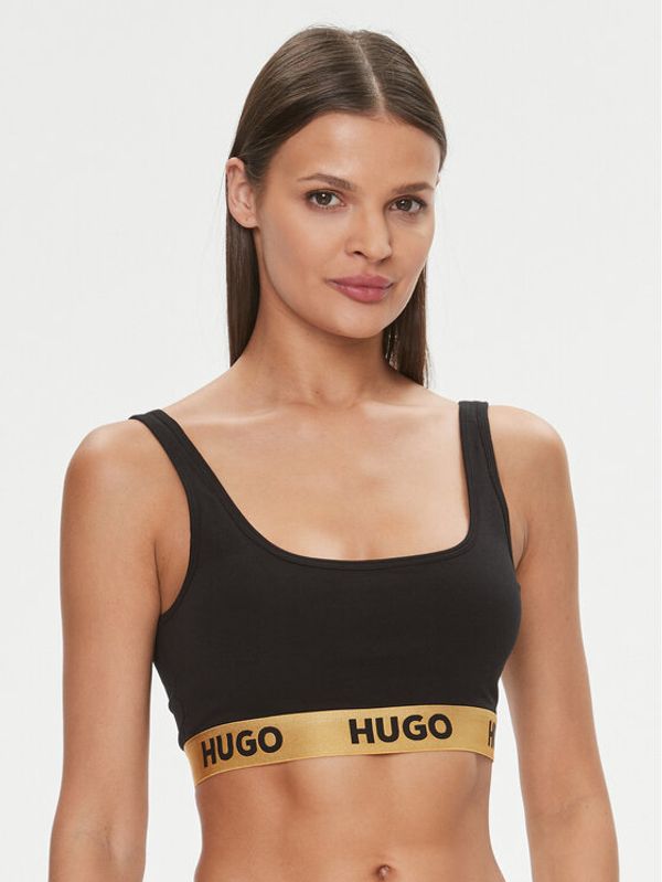 Hugo Hugo Top nedrček Sporty Logo 50480172 Črna