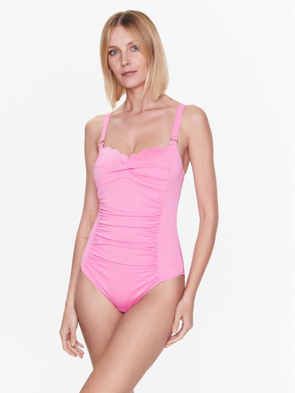 Hunkemöller Hunkemöller Kopalni kostum Scallop 201945 Roza