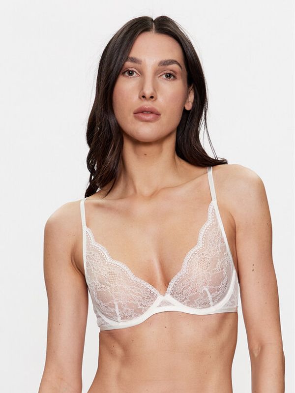 Hunkemöller Hunkemöller Nedrček s kostjo Isabelle 192469 Bela