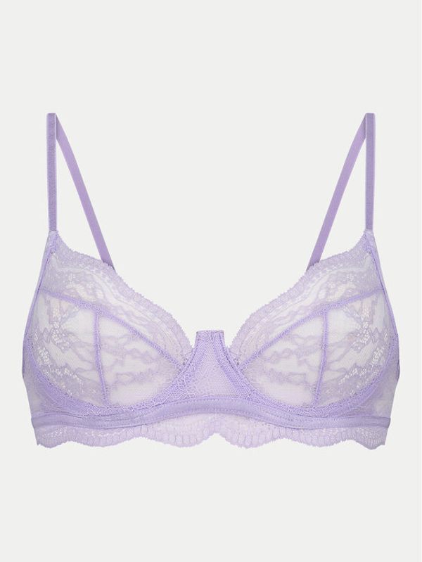 Hunkemöller Hunkemöller Nedrček s kostjo Isabelle 204678 Vijolična