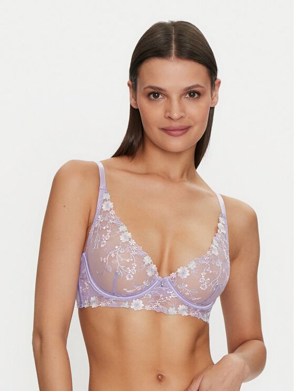 Hunkemöller Hunkemöller Nedrček s kostjo Lillia 205399 Vijolična