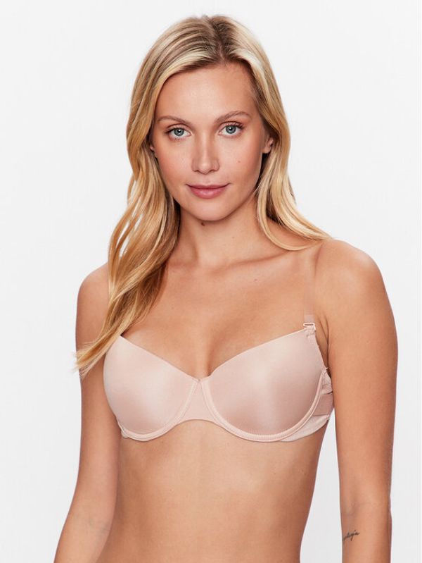 Hunkemöller Hunkemöller Nedrček s kostjo Transparant 154700 Bež