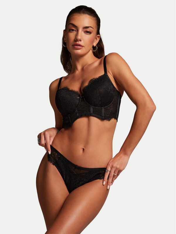 Hunkemöller Hunkemöller Push-Up nedrček Arabella 204628 Črna