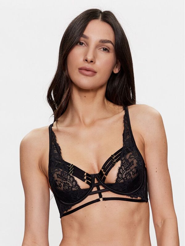 Hunkemöller Hunkemöller Push-Up nedrček Iggy 201055 Črna