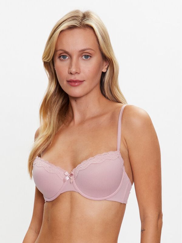 Hunkemöller Hunkemöller Push-Up nedrček Lola 201227 Roza