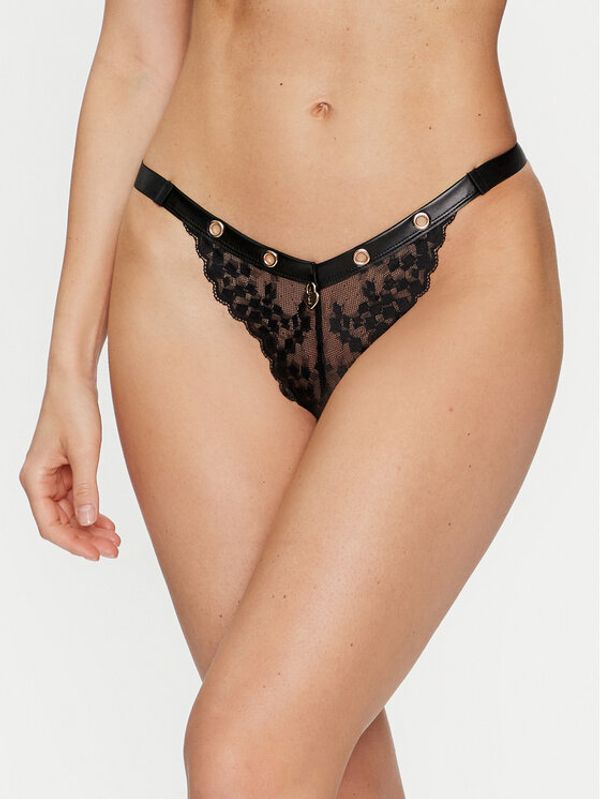 Hunkemöller Hunkemöller Tangice Desire 204509 Črna