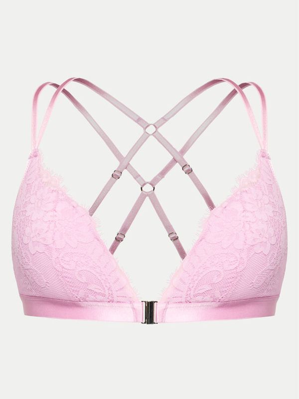 Hunkemöller Hunkemöller Trikotni nedrček Lidia 205497 Roza