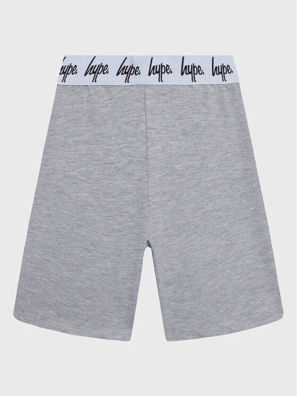 HYPE HYPE Športne kratke hlače CORE21-117 Siva Slim Fit