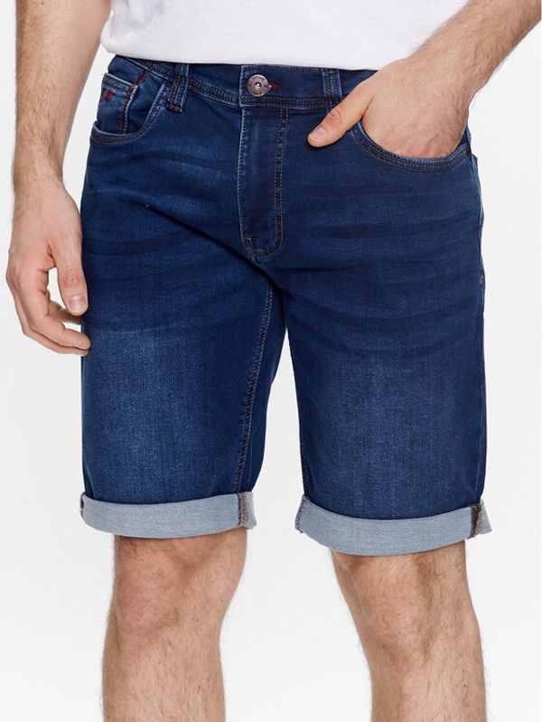 INDICODE INDICODE Jeans kratke hlače Delmare 70-682 Modra Regular Fit
