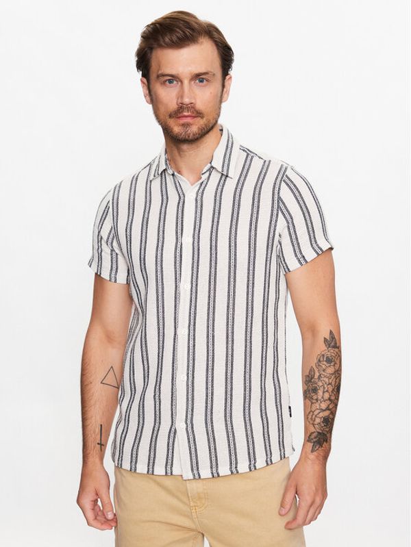 INDICODE INDICODE Srajca Vito 20-342 Mornarsko modra Regular Fit