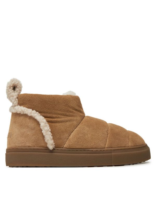 Inuikii Inuikii Škornji za sneg Shearling Slipin 75202-010 Bež