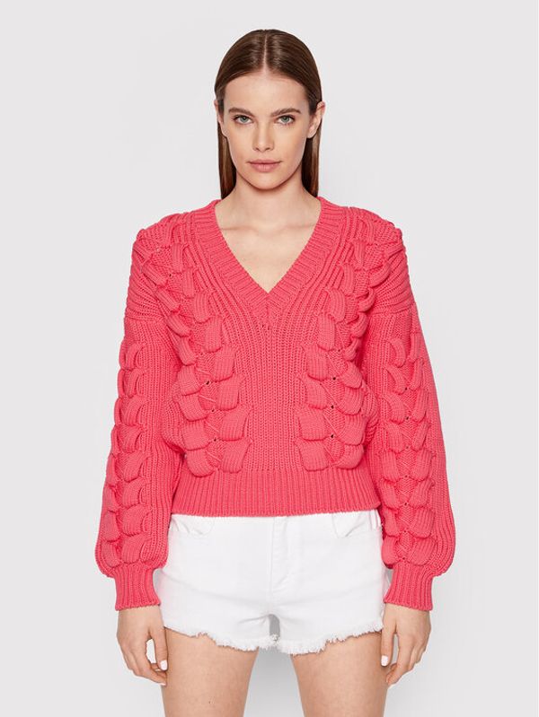 IRO IRO Pulover Arwy AQ240 Roza Relaxed Fit