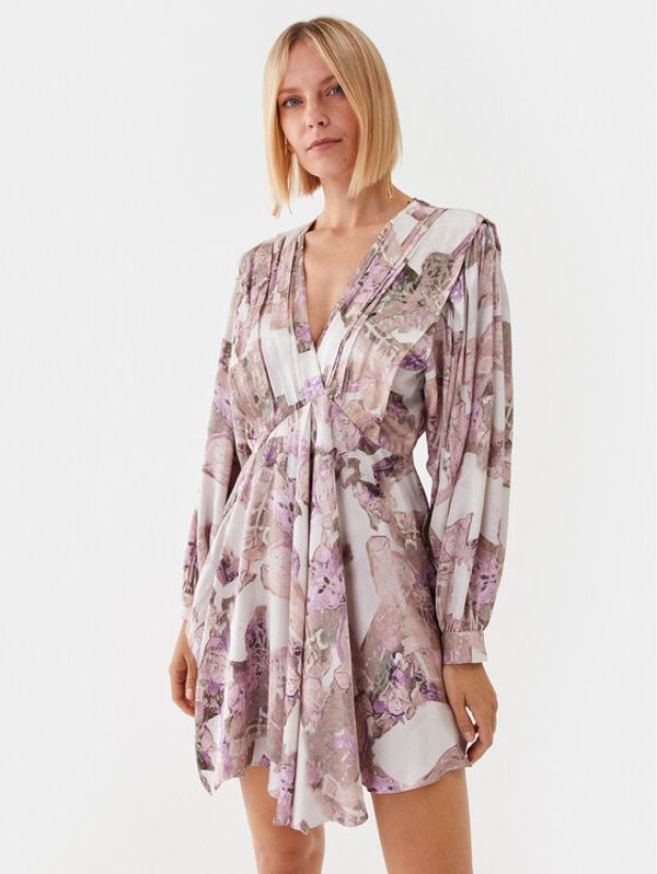 IRO IRO Vsakodnevna obleka Nirveli AR541 Roza Regular Fit