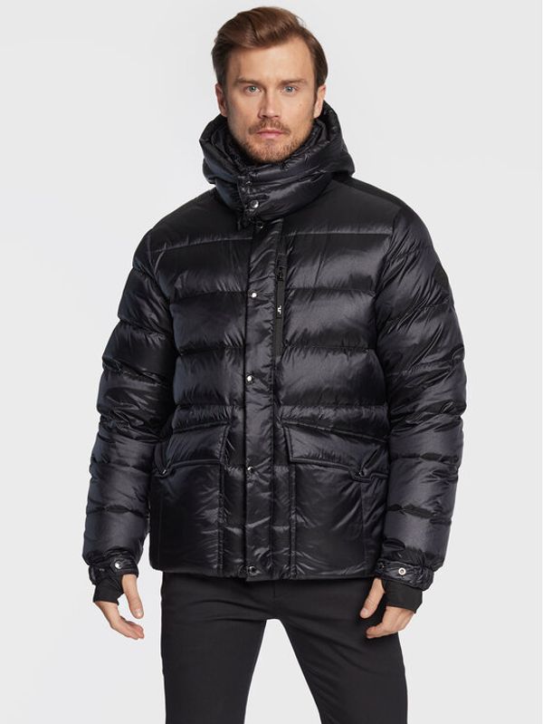 J.Lindeberg J.Lindeberg Puhovka Sphere AMOW06220 Črna Regular Fit