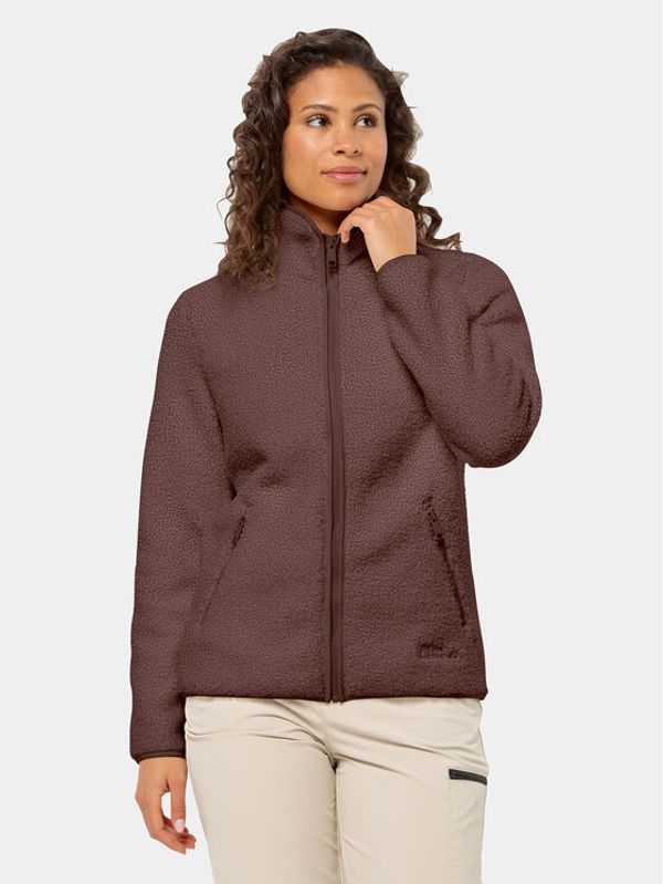 Jack Wolfskin Jack Wolfskin Flis High Curl Jacket 1708732 Vijolična Regular Fit