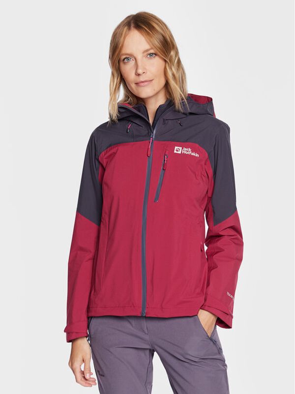 Jack Wolfskin Jack Wolfskin Jakna softshell Go Hike 1113972 Bordo rdeča Regular Fit