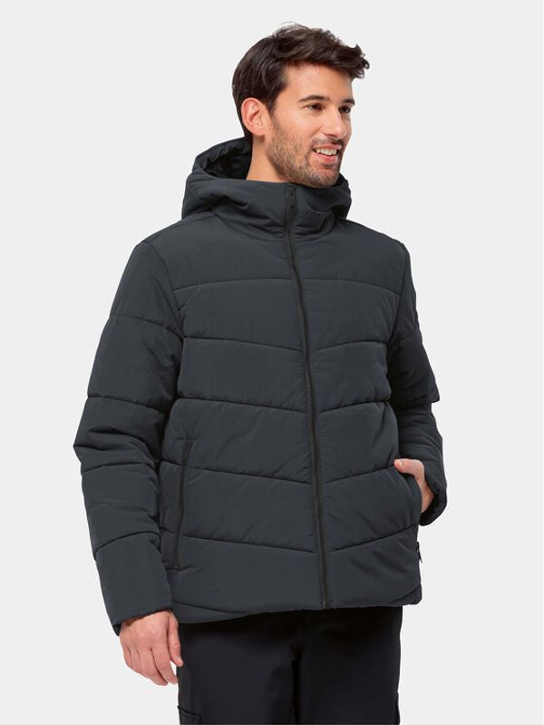 Jack Wolfskin Jack Wolfskin Puhovka Karolinger Jkt 1207831 Črna Regular Fit