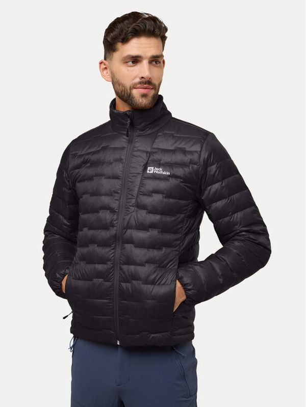 Jack Wolfskin Jack Wolfskin Puhovka Passamani A61836 Črna Regular Fit