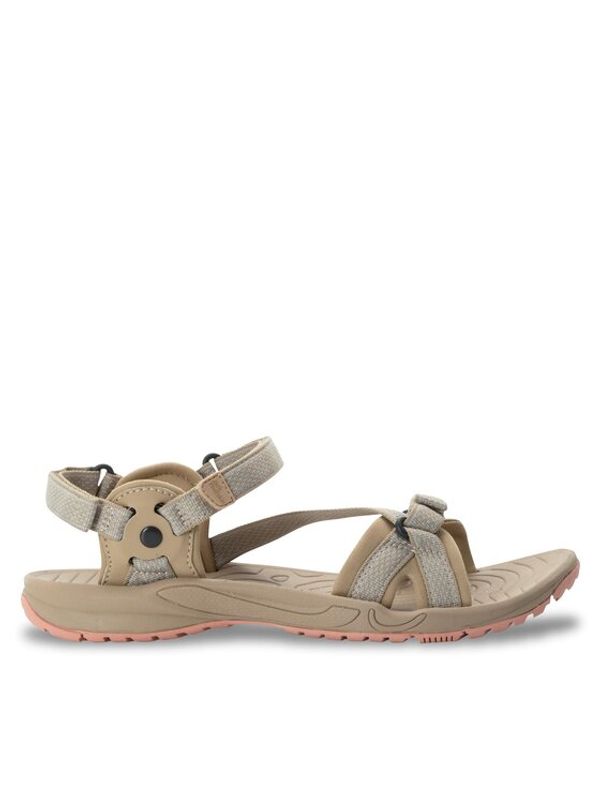 Jack Wolfskin Jack Wolfskin Sandali Lakewood Ride Sandal W 4019041 Rjava