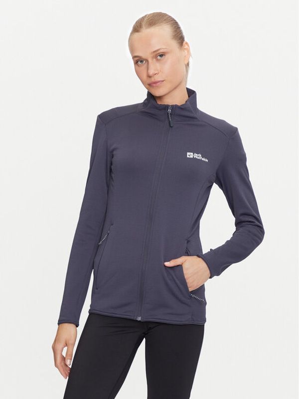 Jack Wolfskin Jack Wolfskin Športna jopa Kolbenberg 1710354 Siva Regular Fit