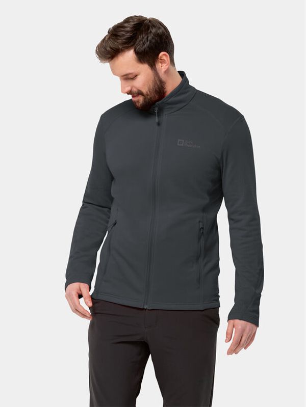 Jack Wolfskin Jack Wolfskin Športna jopa Kolbenberg Fz 1710521 Črna Regular Fit