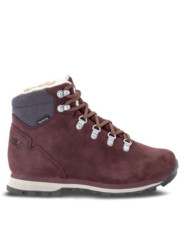 Jack Wolfskin Jack Wolfskin Trekking čevlji Thunder Bay Texapore Mid W 4053681 Bordo rdeča