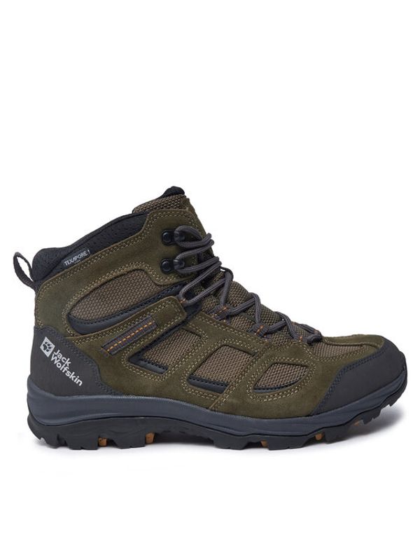 Jack Wolfskin Jack Wolfskin Trekking čevlji Vojo 3 Texapore Mid M 4042462 Khaki