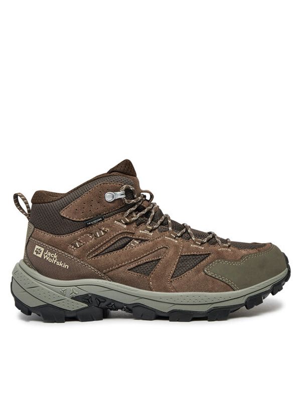 Jack Wolfskin Jack Wolfskin Trekking čevlji Vojo Tour Texapore Mid M A62072 Rjava