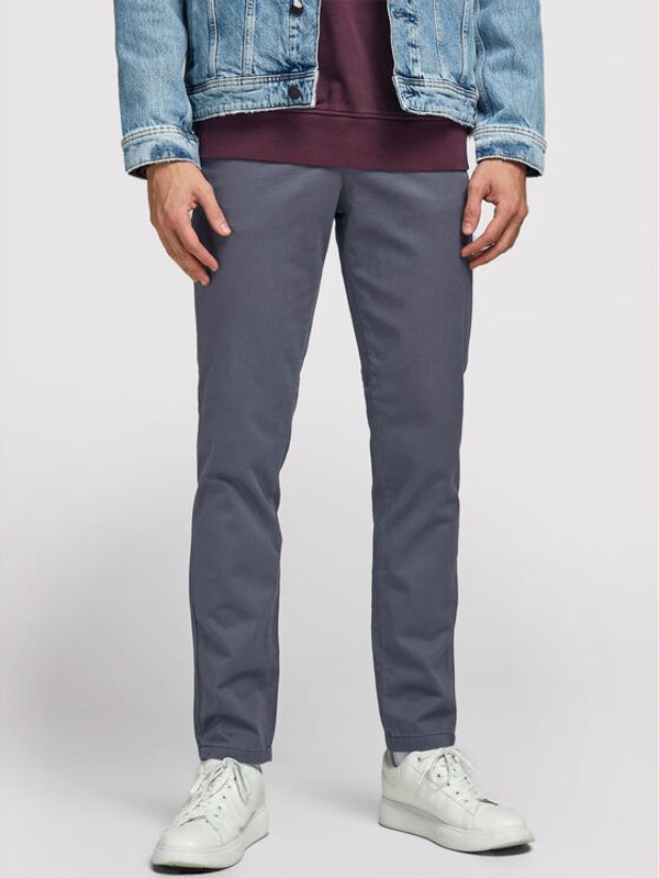 Jack&Jones Jack&Jones Chino hlače Jjimarco Jjbowie 12176042 Siva Slim Fit