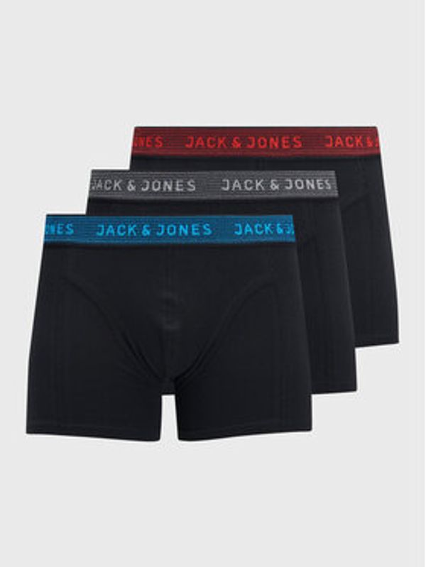 Jack&Jones Jack&Jones Set 3 parov boksaric Waistband 12127816 Črna