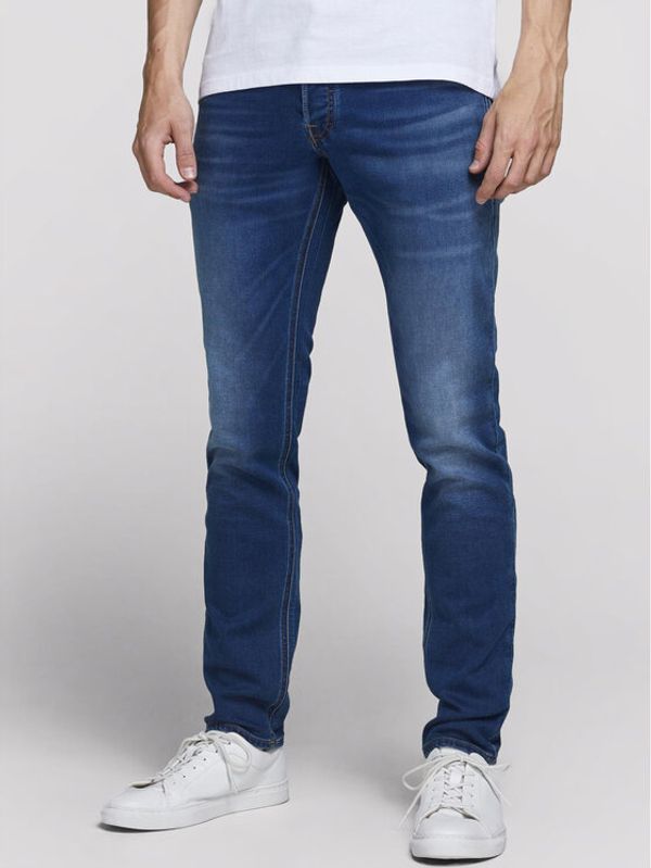 Jack&Jones Jack&Jones Jeans hlače Glen 12175975 Modra Slim Fit