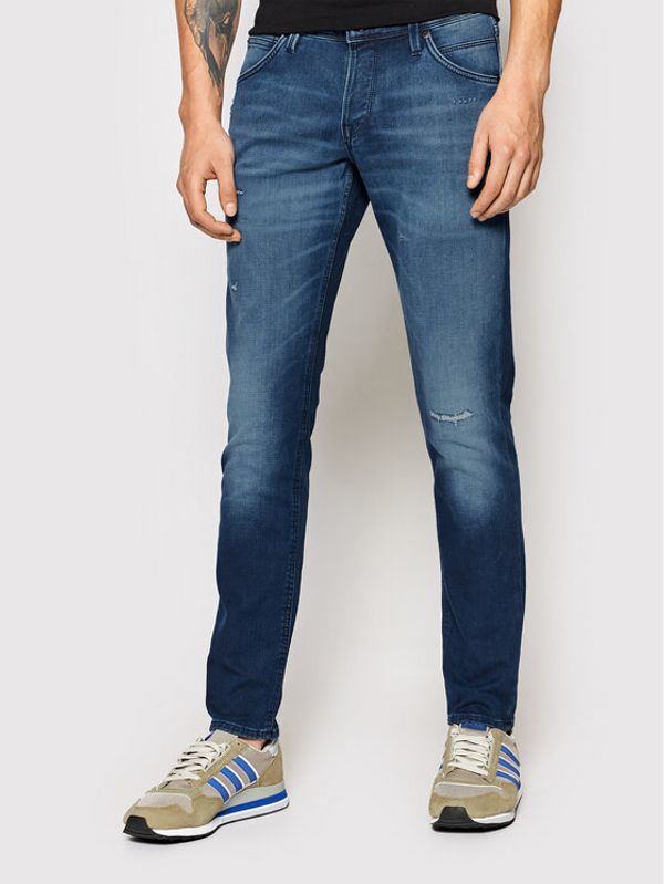 Jack&Jones Jack&Jones Jeans hlače Glenn 12194539 Modra Slim Fit