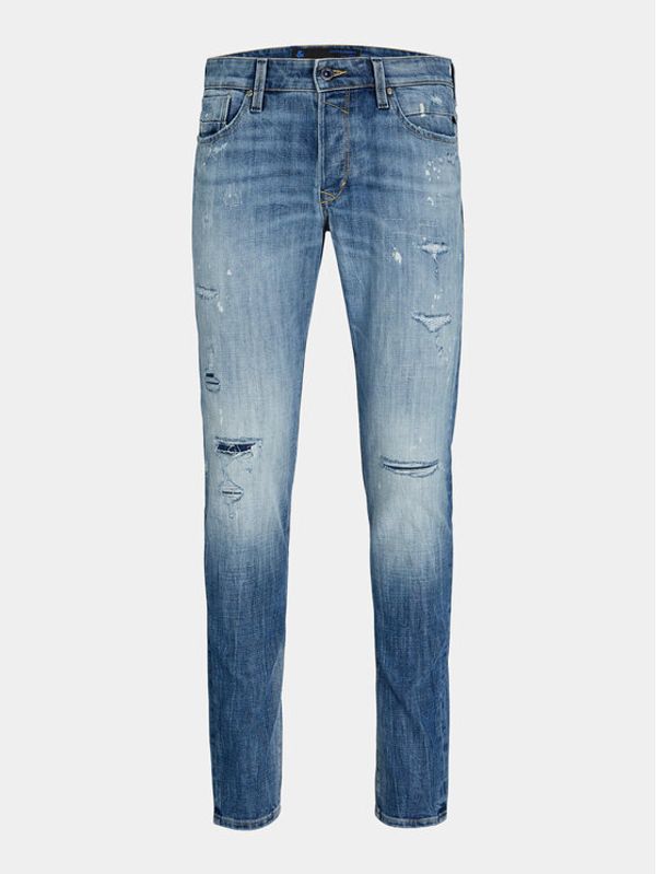 Jack&Jones Jack&Jones Jeans hlače Glenn 12253296 Modra Slim Fit