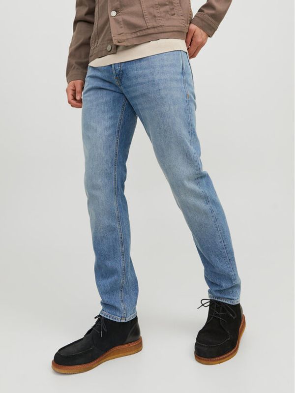 Jack&Jones Jack&Jones Jeans hlače Mike 12237309 Modra Tapered Fit