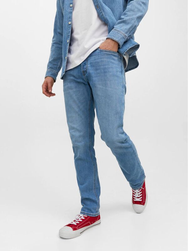 Jack&Jones Jack&Jones Jeans hlače Tim 12223505 Modra Slim Fit