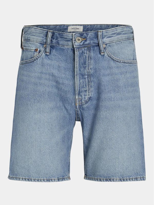 Jack&Jones Jack&Jones Jeans kratke hlače Chris Cooper 12252858 Modra Relaxed Fit