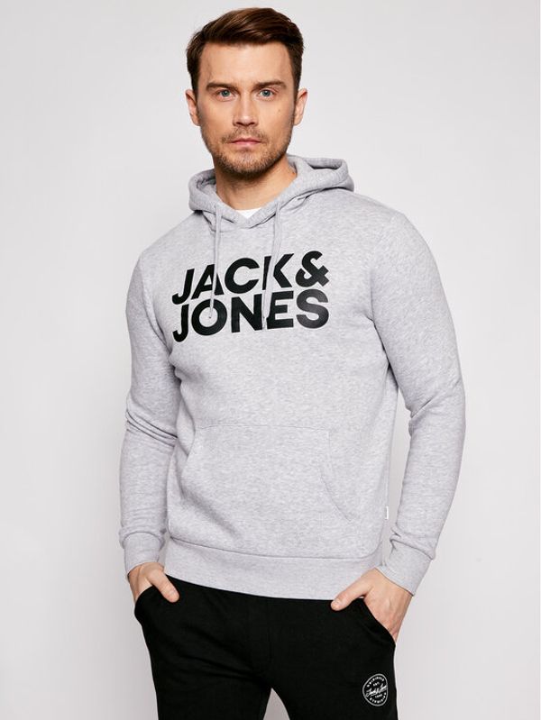 Jack&Jones Jack&Jones Jopa Corp Logo 12152840 Siva Regular Fit