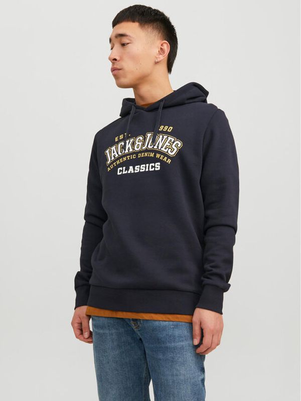 Jack&Jones Jack&Jones Jopa Logo 12233597 Mornarsko modra Standard Fit