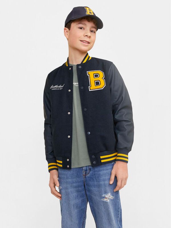 Jack&Jones Junior Jack&Jones Junior Bomber jakna College 12239791 Modra Regular Fit