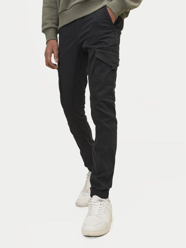 Jack&Jones Junior Jack&Jones Junior Hlače iz tkanine Paul 12151646 Črna Slim Fit