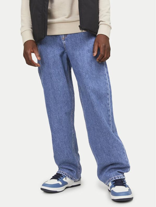Jack&Jones Junior Jack&Jones Junior Jeans hlače Alex 12235464 Modra Baggy Fit