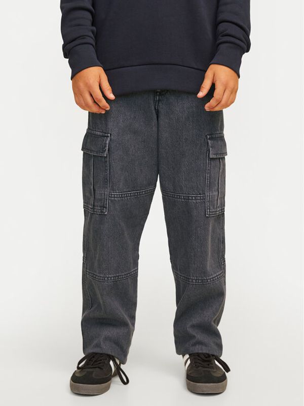 Jack&Jones Junior Jack&Jones Junior Jeans hlače Chris 12262331 Siva Relaxed Fit