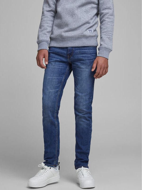 Jack&Jones Junior Jack&Jones Junior Jeans hlače Glenn 12181893 Modra Slim Fit