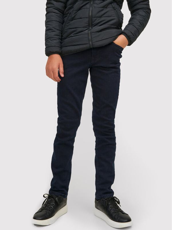 Jack&Jones Junior Jack&Jones Junior Jeans hlače Glenn 12212331 Mornarsko modra Slim Fit